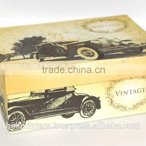 Custom Vintage Style Luxury Decorative Cardboard Drawer Packaging Gift Box thumbnail-1