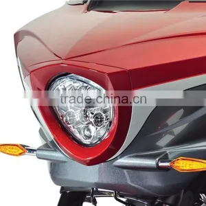 Victory Motorcycle LED Headlight Kit - High-intensity Cross Country LED Headlights For 2010-2016 CROSS MODELS, 07-16 CRUISERS Quality Choice thumbnail-6