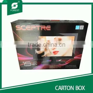 Corrugated Paper Televison Carton Box Packaging Box for TV thumbnail-1