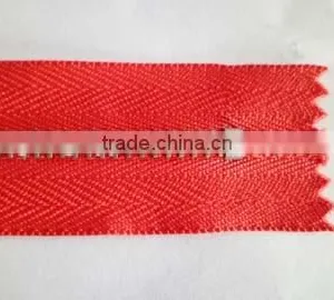 3# Metal Aluminum Zipper Fastener Close End Zipper With Auto Locking Slider Leather Shoes Zipper thumbnail-3