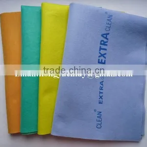 50x70cm Logo Printed Germany Nonwoven Floor Mop Cloth ( Viscose/polyester) thumbnail-3