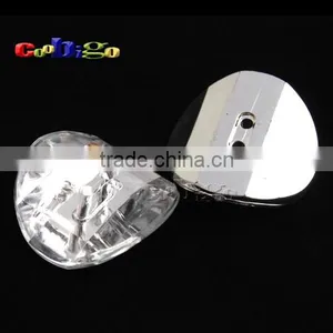 48L(30mm) Acrylic Sewing Rhinestone Arched Button For Apparel Accessories #FLN018-48L(06) thumbnail-1