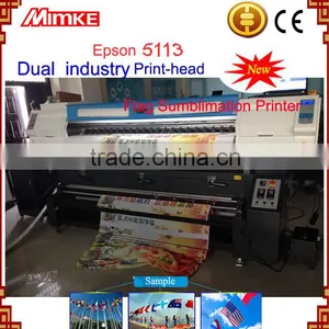 Polyester Flag Rinter With Dual DX7 Heads With Automatic Heating Sytem thumbnail-2