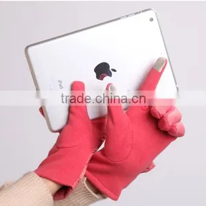 New Arrival Ladies's Ribbon Touch Screen Gloves With Multi Colors thumbnail-2