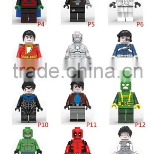 P1-17 Super Heroes Individual Minifigures Building Block Plastic Block Toys thumbnail-1