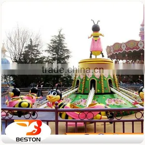 Direct Manufacturer on Attraction in Park Rotary Bee Rides Amusement Rides for Kids thumbnail-2