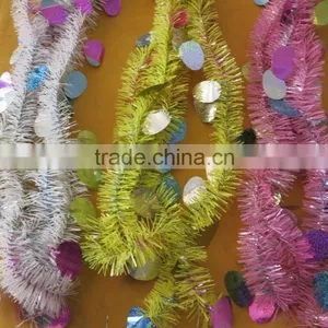 PET Wire Thin Strips and Eggs Plastic Easter Garland thumbnail-1