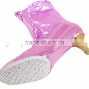 Ladies PVC Rain Boots Cover thumbnail-1