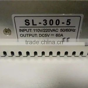 5v 60A 300W Power Supply for LED Strip thumbnail-1