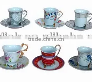 Super Quality Hot-sale Coffee Cup and Saucer Ceramic Set thumbnail-1