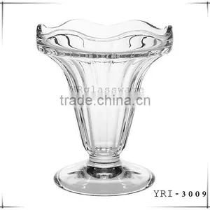 Ice Cream Cup/glass Cup for Ice Cream With Carving for Wholesale thumbnail-5