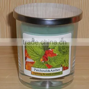 Daily Using White Color Candle, 185g Candle in Glass Holder, Household Candle thumbnail-1