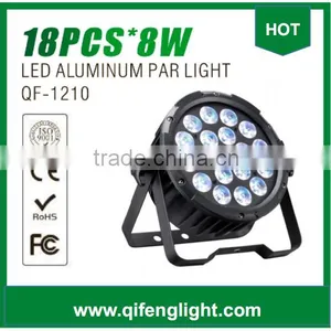 QF-1210 LED Aluminum Par Led Stage Lighting 18pcs*8w 4 in 1 thumbnail-5