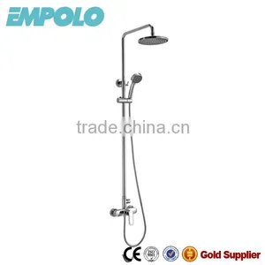 Bathroom Solid Brass Wall Mounted Rainfall Shower Mixer 86 4601 thumbnail-1
