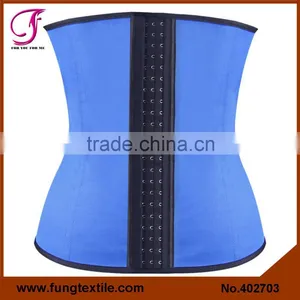 402704 SGS Certification Approved 2015 New Sexy Purple Steel Boned Underbust Rubber Waist Corset thumbnail-2
