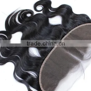 Virgin Peruvian Lace Frontal Closure 13X8 Body Wave Frontals From Ear To Ear Bleached Knots Lace Frontal thumbnail-3