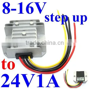 DC/DC Converter 9V 15V 12V TO 24V Electric Car Power Supply Module 1A 24W Aluminum Case Waterproof Anti-shock thumbnail-1