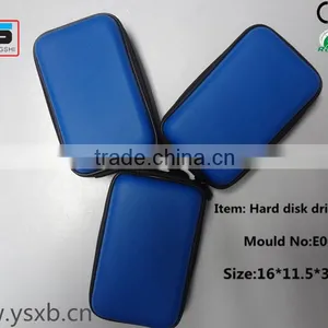 Blue External Hard Disk Drive Enclosure 2.5" Hdd Carrying Case thumbnail-5