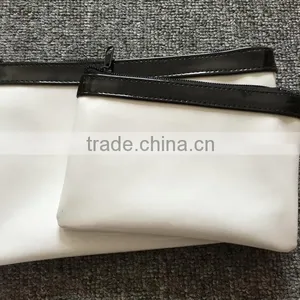 Customized LOGO Printed Recycled PU Leather Cosmetic Bag thumbnail-3
