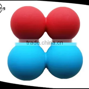 Crossfit Peanut Shaped Massage Yoga Ball For Muscle Relax thumbnail-3