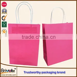 Plastic Lined Kraft Paper Bag Flat Handle Kraft Paper Bag Machine Kraft Paper Bag thumbnail-4