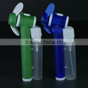 Water Mist Fan Type MIST SPRAY FAN Cool Refreshing Hand Held Portable NEW Sealed Purple Hand Held thumbnail-1