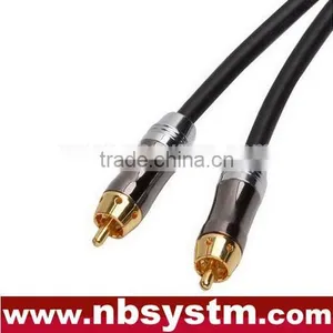 Assembly Type Interconnect Cable RCA Plug to RCA Plug thumbnail-1