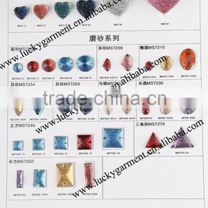 FREE SHIPPING 2015 NEWEST!! LUCKY Highest Quality Flat Back Sew-on Resin Epoxy Mosha Effect thumbnail-1