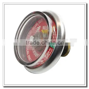 High Quality Brass Back Mount Miniature Fire Extinguish Manometer thumbnail-5