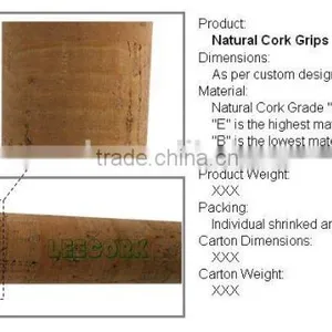 "LEECORK" High Quality Cork Handle for Fishing Rod or Reel thumbnail-5