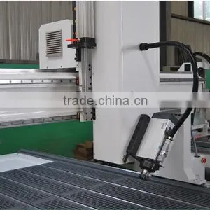 2015 HOT SALE HSD9kw 90 Degree Rotary Syntec Control 4 Axis Cnc Router thumbnail-2