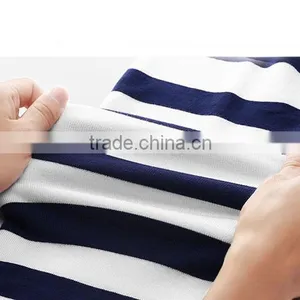 Black and White Stripes in the Summer of 2016 the New Han Edition Cultivate One's Morality Short Sleeve Dress thumbnail-5