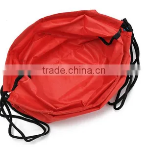 Custom Logo Printed Promotional Polyester Gym Backpack Drawstring Bag for Gym Sports thumbnail-6