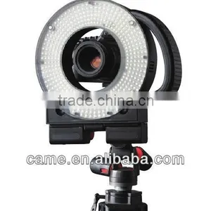Batteries + 411 Ring LED Video Light Panel Studio Film Lighting +Free Bag thumbnail-1