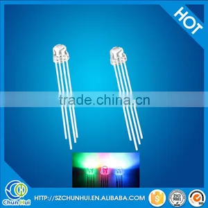 Wholesale High Brightness 4pins 5mm Rgb Led Strawhat Common Anode thumbnail-1