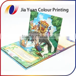 Hardback Coloring 3d Pop up Color Book Printing Service Children Color Board Books thumbnail-1