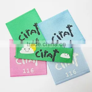 Colorful Rotary Printing End Folding Dye To Match Satin Print Labels thumbnail-1
