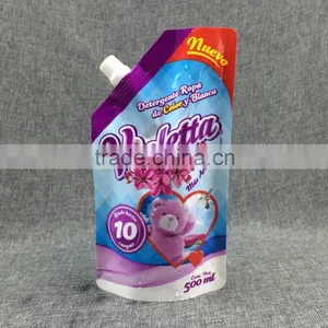Resealable Plastic Liquid Spout Bag thumbnail-3