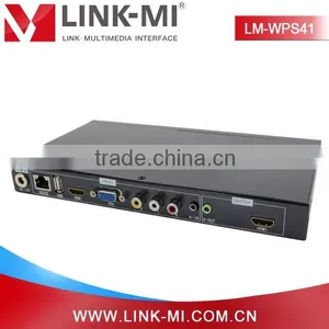 LINK-MI LM-WPS41 HDMI/VGA/USB/Composite Video 4 By 1 HD Video Mixer Controller thumbnail-5