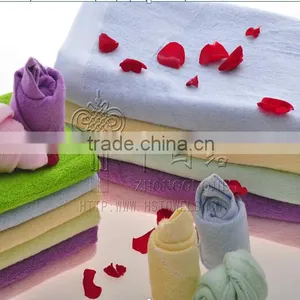 Wholesale Plain Dyed Bamboo Towels Bath Towel Soprt Towel Made in China thumbnail-1
