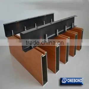 2015 Wooden Aluminum Panel/Aluminum Decorating Panels/alumninum Extrusion Profile thumbnail-1