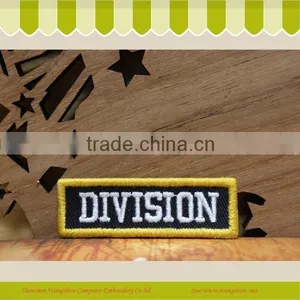 Hot Sale Wholesale Letter Logo Woven Embroidery Tag Sew-On thumbnail-5