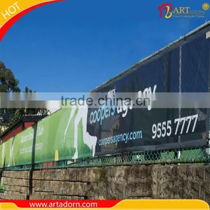 Outdoor Building Fence Banner And Tarpaulin Printing Mesh Large Mesh Banner thumbnail-1