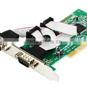 2 Port RS232 RS-232 Serial Port COM DB9 to PCI Card Adapter Converter MCS 9865 Serial Industry thumbnail-1
