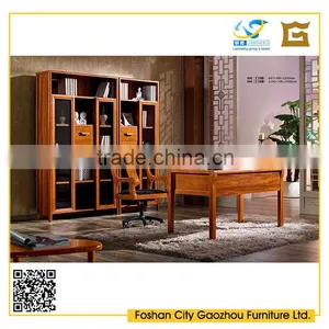 Study Room Furniture Set Wooden Writing Table Chair Design thumbnail-1