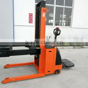 Full Electric Roll Paper Lifter Pallet Truck With Pedal thumbnail-4