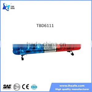 12v/24v Rotating Warning Lightbar, Halogen Rotate Light Bar for Fire Truck TBD6111 thumbnail-1