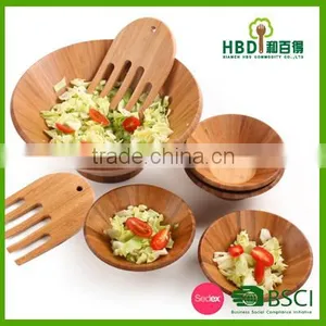 High Quality Eco-friendly Bamboo Bowl,wooden Bowl Wholesale thumbnail-2
