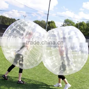 1.0mm TPU Bubble Soccer Suit/inflatable Human Bumper Ball thumbnail-1