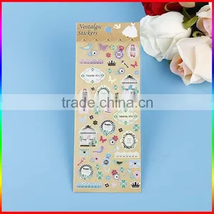 Beautiful Design Paper Stickers for Bottle Decoration thumbnail-2